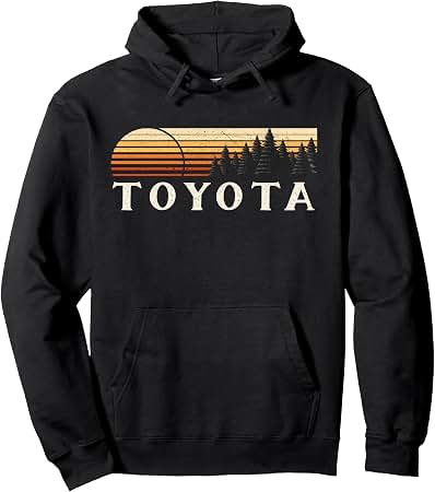 Amazon.com: Toyota Outdoors Art Line Big Chest Logo Zip Hoodie